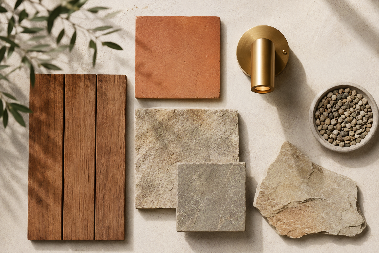 Material moodboard example