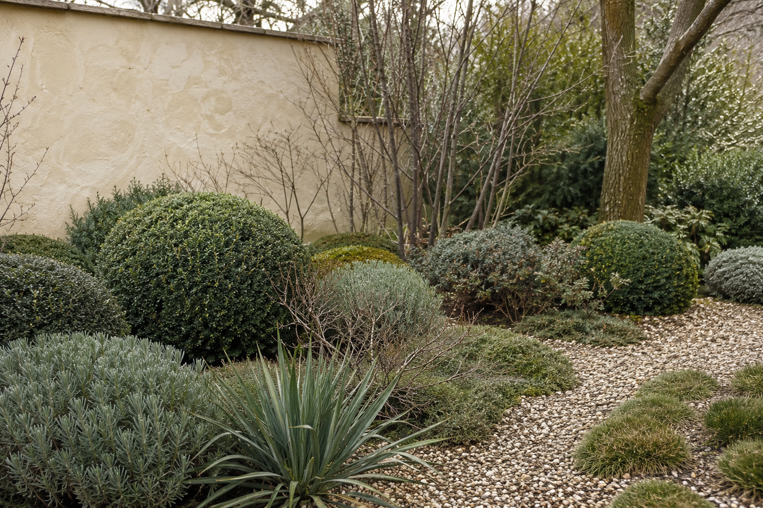 Winter planting example