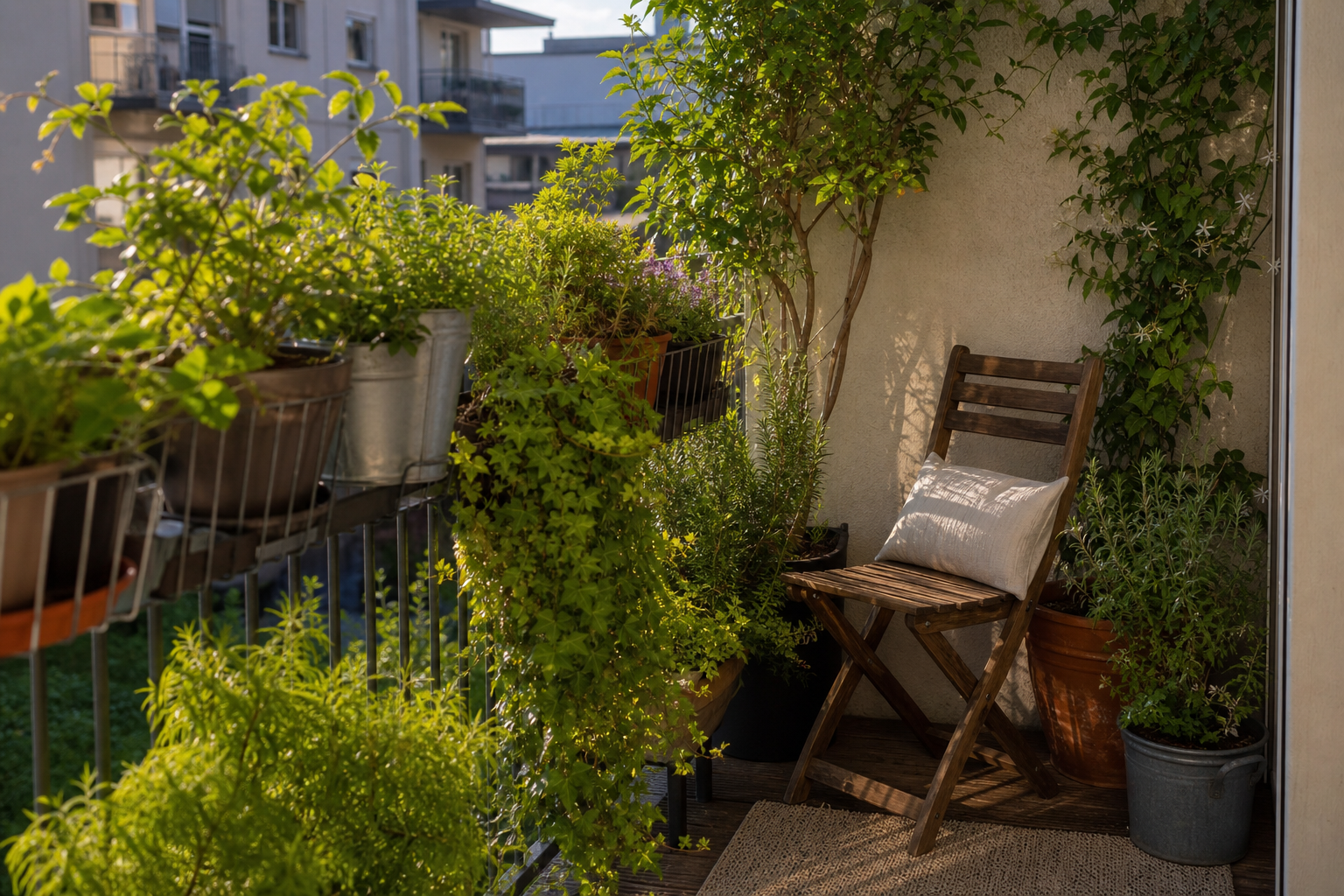Apartment balconies