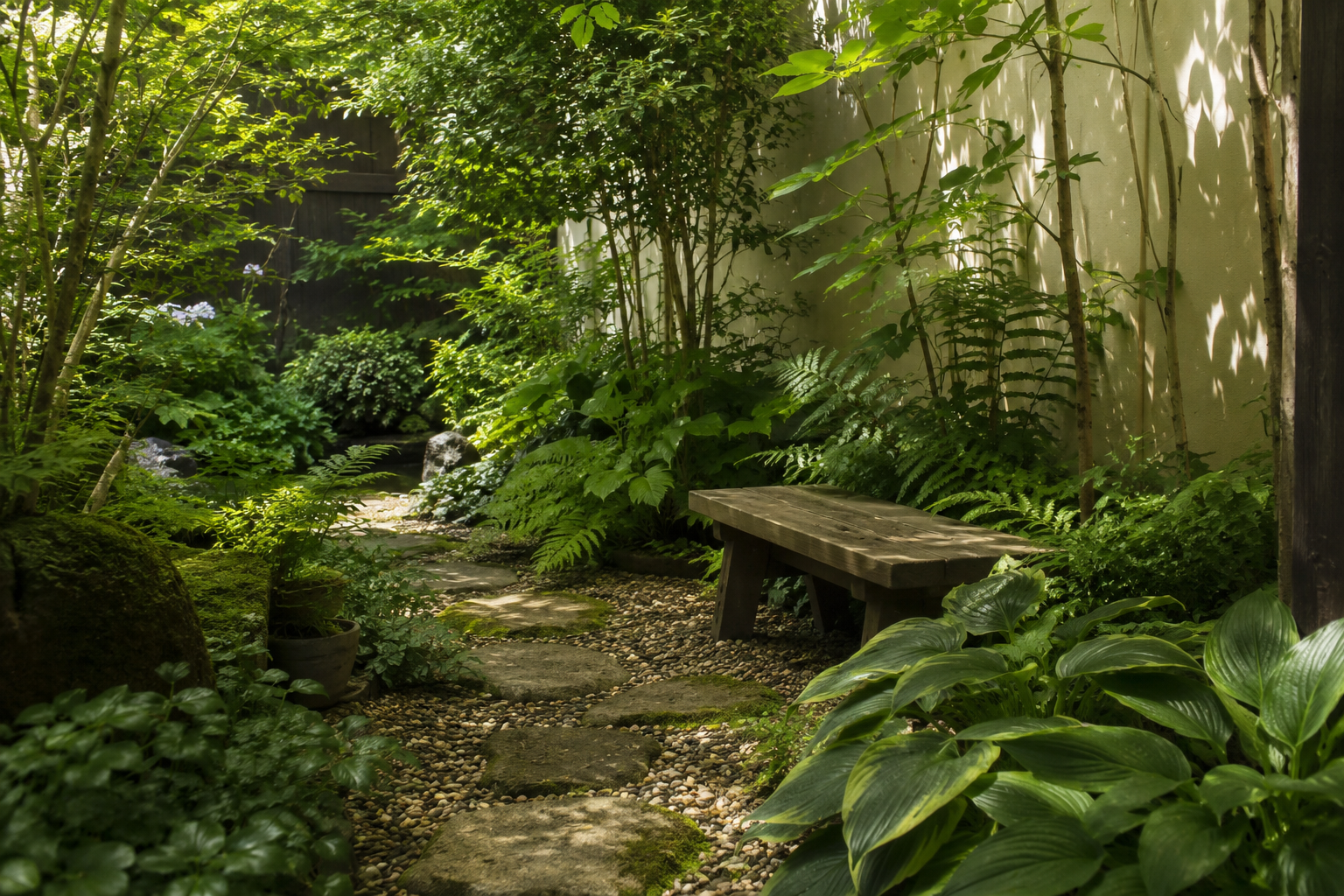 Shady corners